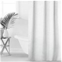 Штора Полоса ткань Премиум однотона 180х180 біла