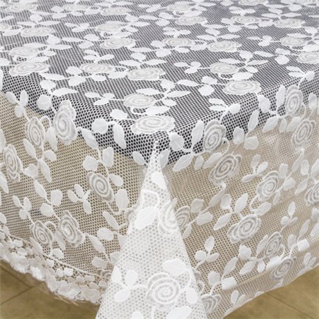 Клеенка 1,32*22м рулон LACE Ажур 266F