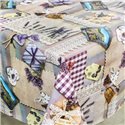Клеенка 1,37*25м рулон ПВХ на нетканой основе 81069A