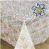 Клейонка 1,32*22м рулон LACE Ажур 021A Gold