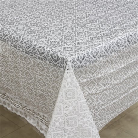 Клеенка 1,32*22м рулон LACE Ажур 257F