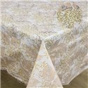 Клеенка 1,32*22м рулон LACE Ажур 277A Gold