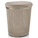 Корзина для белья 2131 02 Pearl 45л бежевый 435х340х490