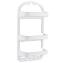 Полка OZER-B-013-7637 для ванной 3-яр прямая белый