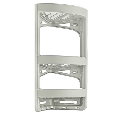 Полка OZER-B-009-7484 для ванної 3-яр кутова кремовий