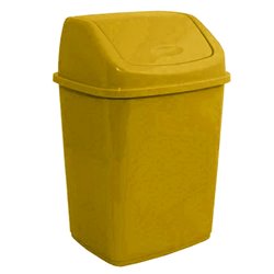 Відро для сміття ZP-402 Zambak одинарна кришка 10л 