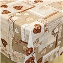 Клеенка 1,40*20м рулон ПВХ 3-х шаровая на нетканой основе 81908C
