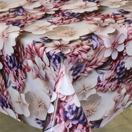 Клеенка 1,40*20м рулон фотопечать 3-х шаровая 007A