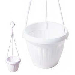 Вазон Бутон подвесной 200 белый
