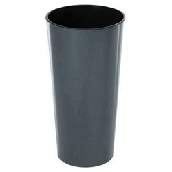 Вазон Лілія підлоговий 300 зі вставкою 546-82 металік