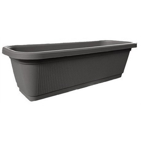 Балконний ящик Джампер з підставкою 800 антрацит