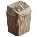 Ведро для мусора OZER-DL-006 WAVY 6,2л бежевый
