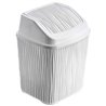 Відро для сміття OZER-DL-006 WAVY 6,2л білий