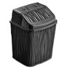 Відро для сміття OZER-DL-006 WAVY 6,2л чорний