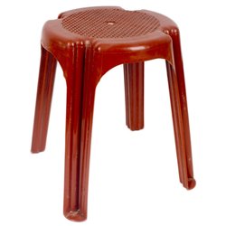 Табурет Кс круглий коричневий