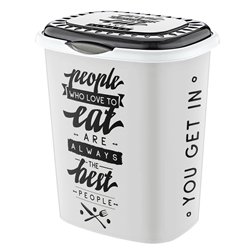 Корзина для білизни OZER-D-0012-X137 з малюнком 41л People білий