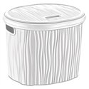 Кошик OZER-DL-012 WAWY 17л з кришкою білий