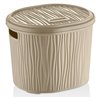 Кошик OZER-DL-012 WAWY 17л з кришкою бежевий