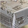 Клеенка 1,40*20м рулон золото-серебро 202G-S