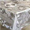 Клеенка 1,40*20м рулон золото-серебро 209S