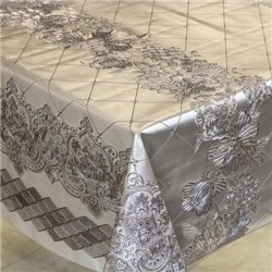 Клейонка 1,40*20м рулон золото-срібло 222G-S