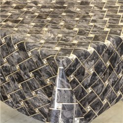 Клеенка 1,40*20м рулон Гобелен на тканевой основе 81593D-LG