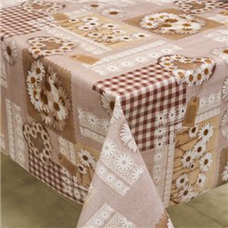 Клеенка 1,37*25м рулон ПВХ на нетканой основе 81389B