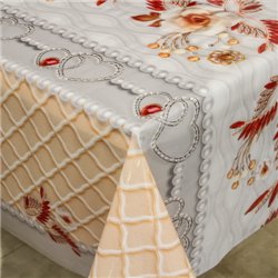 Клейонка 1,37*30м рулон силікон 81285A