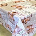 Клеенка 1,37*30м рулон силикон 8655B
