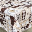 Клеенка 1,40*20м рулон ПВХ 3-х шаровая на нетканой основе 8877B