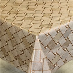 Клейонка 1,40*20м рулон золото-срібло 188C-LG