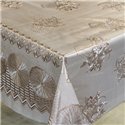 Клейонка 1,40*20м рулон золото-срібло 210C-S