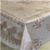 Клейонка 1,40*20м рулон золото-срібло 210C-S