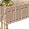 Клейонка 1,40*20м рулон Dekorama 135A бежевий клітина