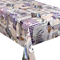 Клеенка 1,40*20м рулон Dekorama 208A голубой подарочки