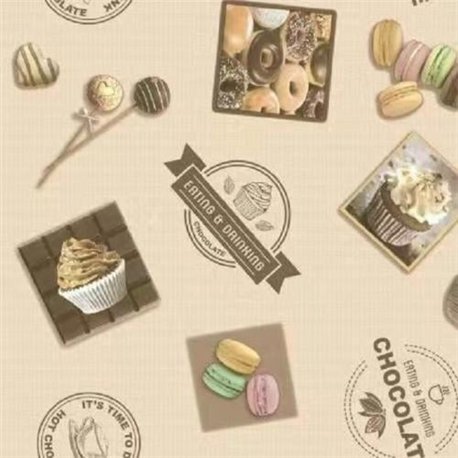 Клейонка ПВХ 1,37*25м на нетканій основі 5064