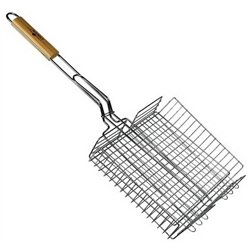 Решетка для барбекю MH-0140 с бортиком 31х26х6,5  