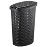 Корзина для белья 2129 87 Slim Naturel 45л черный 425x320x620