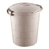 Бак Tetris 5112 01 круглый мерный 45л бежевый