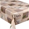 Клейонка 1,40*20м рулон Dekorama 135A бежевий клітина