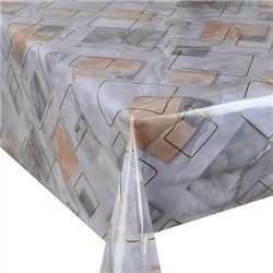 Клеенка Glossy 1,37*20м рулон 3-х шаровая на тканевой основе MA-4843