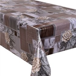 Клейонка Glossy 1,37*20м рулон 3-х шарова на тканинній основі MA-5400