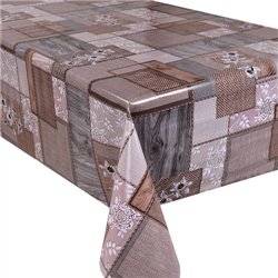 Клейонка Glossy 1,37*20м рулон 3-х шарова на тканинній основі MA-5401