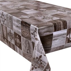 Клейонка Glossy 1,37*20м рулон 3-х шарова на тканинній основі MA-5403