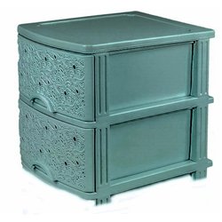 Комод ДВА ЯРУСА Ажур Люкс блакитний