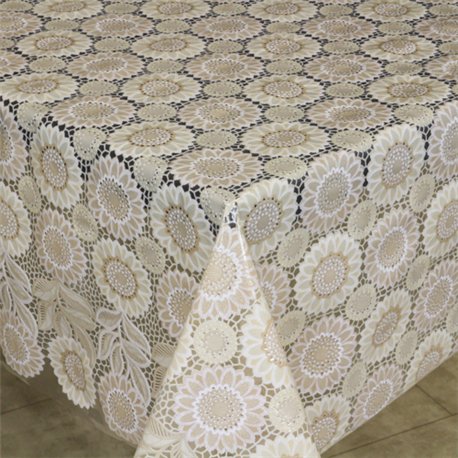 Клейонка 1,32*22м рулон LACE Ажур 039C