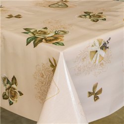 Клеенка 1,40*20м рулон ПВХ 3-х шаровая на нетканой основе 82234A