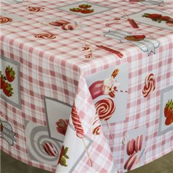 Клеенка 1,40*20м рулон ПВХ 3-х шаровая на нетканой основе 82237A