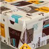 Клейонка 1,37*25м рулон ПВХ на нетканій основі 81920A