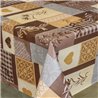 Клеенка 1,37*25м рулон ПВХ на нетканой основе 82232B